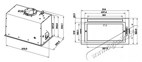 Whirlpool WCT3 63F LTX P&Aacute;RAELSZ&Iacute;V&Oacute; BE&Eacute;P&Iacute;THETŐ PULT AL&Aacute; Konyhai term&eacute;kek - P&aacute;raelsz&iacute;v&oacute; - Be&eacute;p&iacute;thető / kih&uacute;zhat&oacute; - 496655