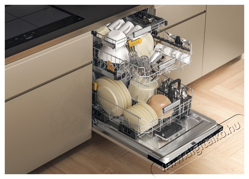 Whirlpool W8I HT40 T MOSOGAT&Oacute;G&Eacute;P BE&Eacute;P&Iacute;THETŐ 14 TER&Iacute;T&Eacute;K Konyhai term&eacute;kek - Mosogat&oacute;g&eacute;p - Norm&aacute;l (60cm) be&eacute;p&iacute;thető mosogat&oacute;g&eacute;p - 499572