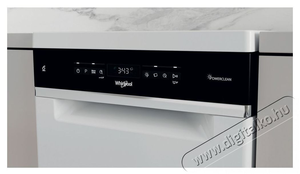 Whirlpool WSFO 3O23 PF keskeny mosogat&oacute;g&eacute;p - feh&eacute;r Konyhai term&eacute;kek - Mosogat&oacute;g&eacute;p - Keskeny (45cm-ig) szabadon&aacute;ll&oacute; mosogat&oacute;g&eacute;p - 348498