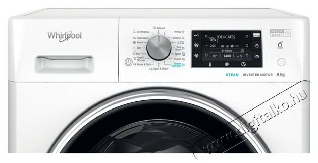 Whirlpool FFD 9489 BCV EE gőzfunkci&oacute;s el&ouml;lt&ouml;ltős mos&oacute;g&eacute;p H&aacute;ztart&aacute;s / Otthon / K&uuml;lt&eacute;r - Mos&oacute;g&eacute;p / sz&aacute;r&iacute;t&oacute;g&eacute;p - El&ouml;lt&ouml;ltős norm&aacute;l (60cm-ig) mos&oacute;g&eacute;p - 499867