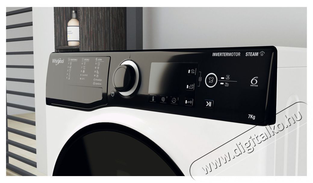 Whirlpool WRSB7259DEU Slim Mos&oacute;g&eacute;p H&aacute;ztart&aacute;s / Otthon / K&uuml;lt&eacute;r - Mos&oacute;g&eacute;p / sz&aacute;r&iacute;t&oacute;g&eacute;p - El&ouml;lt&ouml;ltős keskeny (45cm-ig) mos&oacute;g&eacute;p - 500865