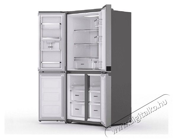 Whirlpool WQ9 U2L EF Side-by-Side hűtőszekr&eacute;ny Konyhai term&eacute;kek - Hűtő, fagyaszt&oacute; (szabadon&aacute;ll&oacute;) - Amerikai t&iacute;pus&uacute; Side By Side hűtő - 502708