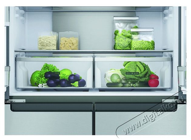 Whirlpool WQ9 U2L EF Side-by-Side hűtőszekr&eacute;ny Konyhai term&eacute;kek - Hűtő, fagyaszt&oacute; (szabadon&aacute;ll&oacute;) - Amerikai t&iacute;pus&uacute; Side By Side hűtő - 502708