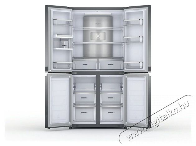 Whirlpool WQ9 U3L EF Side-by-Side hűtőszekr&eacute;ny Konyhai term&eacute;kek - Hűtő, fagyaszt&oacute; (szabadon&aacute;ll&oacute;) - Amerikai t&iacute;pus&uacute; Side By Side hűtő - 502709