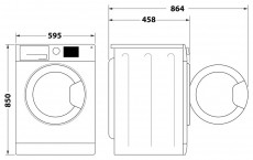 Whirlpool WRBSS 6249 S EU keskeny el&ouml;lt&ouml;ltős mos&oacute;g&eacute;p H&aacute;ztart&aacute;s / Otthon / K&uuml;lt&eacute;r - Mos&oacute;g&eacute;p / sz&aacute;r&iacute;t&oacute;g&eacute;p - El&ouml;lt&ouml;ltős keskeny (45cm-ig) mos&oacute;g&eacute;p - 502594