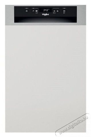 Whirlpool WSBC 3M27 X be&eacute;p&iacute;thető keskeny 10 ter&iacute;t&eacute;kes inox mosogat&oacute;g&eacute;p Konyhai term&eacute;kek - Mosogat&oacute;g&eacute;p - Keskeny (45cm-ig) be&eacute;p&iacute;thető mosogat&oacute;g&eacute;p - 502623