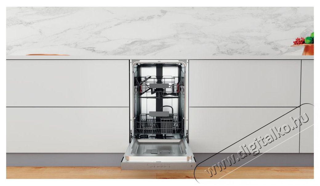 Whirlpool WSBC 3M27 X be&eacute;p&iacute;thető keskeny 10 ter&iacute;t&eacute;kes inox mosogat&oacute;g&eacute;p Konyhai term&eacute;kek - Mosogat&oacute;g&eacute;p - Keskeny (45cm-ig) be&eacute;p&iacute;thető mosogat&oacute;g&eacute;p - 502623