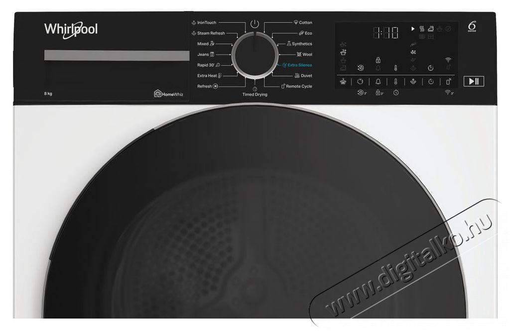 Whirlpool WP C8 WBS EE hőszivatty&uacute;s sz&aacute;r&iacute;t&oacute;g&eacute;p H&aacute;ztart&aacute;s / Otthon / K&uuml;lt&eacute;r - Mos&oacute;g&eacute;p / sz&aacute;r&iacute;t&oacute;g&eacute;p - Sz&aacute;r&iacute;t&oacute;g&eacute;p - 502749