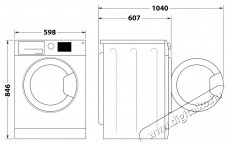 Whirlpool WP C8 WBS EE hőszivatty&uacute;s sz&aacute;r&iacute;t&oacute;g&eacute;p H&aacute;ztart&aacute;s / Otthon / K&uuml;lt&eacute;r - Mos&oacute;g&eacute;p / sz&aacute;r&iacute;t&oacute;g&eacute;p - Sz&aacute;r&iacute;t&oacute;g&eacute;p - 502749