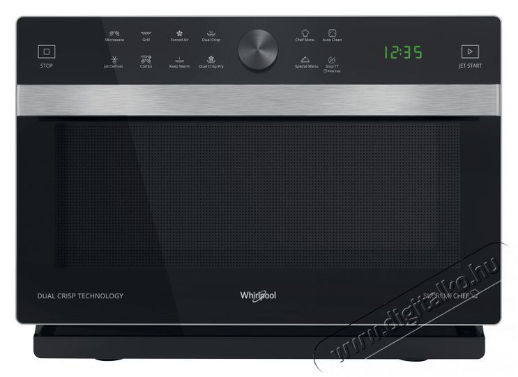 Whirlpool MWSC 833 SB MIKROHULL&Aacute;M&Uacute; S&Uuml;TŐ Konyhai term&eacute;kek - Mikrohull&aacute;m&uacute; s&uuml;tő - Mikrohull&aacute;m&uacute; s&uuml;tő (szabadon&aacute;ll&oacute;) - 502861