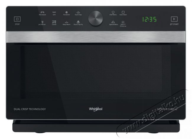 Whirlpool MWSC 833 SB MIKROHULL&Aacute;M&Uacute; S&Uuml;TŐ Konyhai term&eacute;kek - Mikrohull&aacute;m&uacute; s&uuml;tő - Mikrohull&aacute;m&uacute; s&uuml;tő (szabadon&aacute;ll&oacute;) - 502861