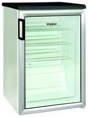 Whirlpool Adn 140 W Üvegajtós Hűtőszekrény, 130 L, Alumínium Konyhai termékek - Hűtő, fagyasztó (szabadonálló) - Fagyasztó nélküli hűtő - 503133