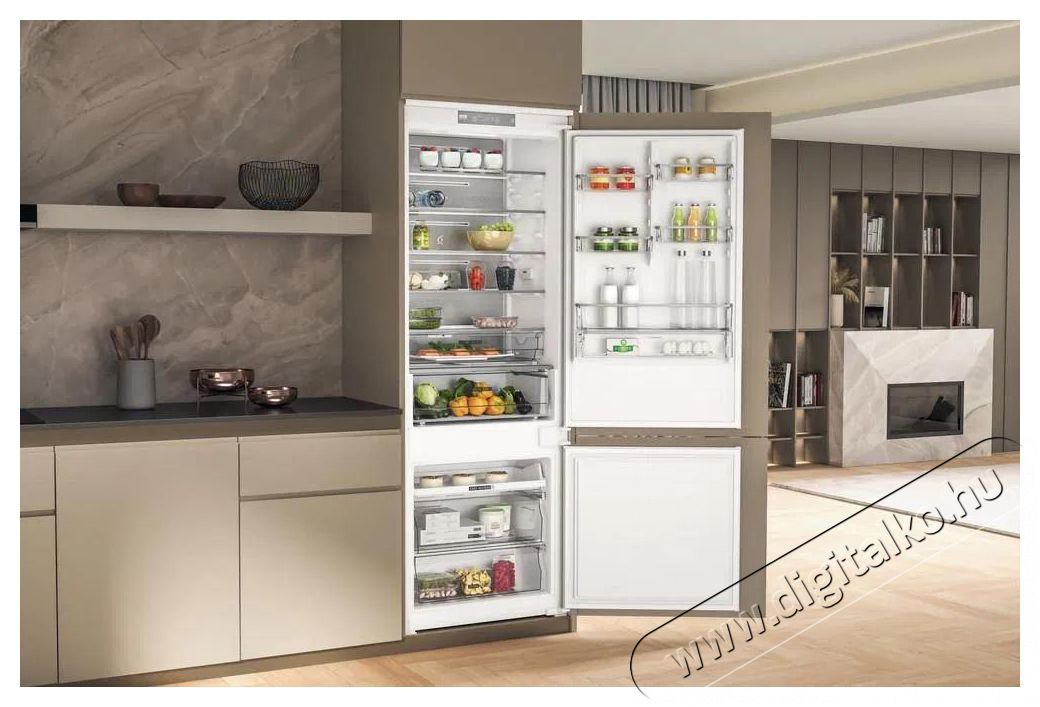 Whirlpool WH SP70 T121 Konyhai term&eacute;kek - Hűtő, fagyaszt&oacute; (be&eacute;p&iacute;thető) - Alulfagyaszt&oacute;s kombin&aacute;lt hűtő - 504647