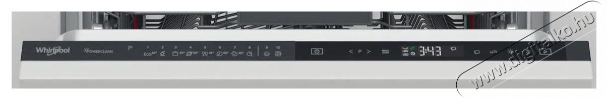 Whirlpool WIP 4T233 PFEG B Konyhai term&eacute;kek - Mosogat&oacute;g&eacute;p - Norm&aacute;l (60cm) be&eacute;p&iacute;thető mosogat&oacute;g&eacute;p - 504655