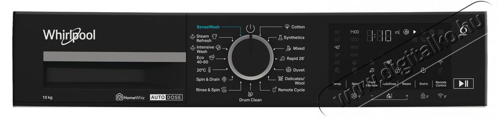 Whirlpool WPM 07W ADS EE el&ouml;lt&ouml;ltős mos&oacute;g&eacute;p H&aacute;ztart&aacute;s / Otthon / K&uuml;lt&eacute;r - Mos&oacute;g&eacute;p / sz&aacute;r&iacute;t&oacute;g&eacute;p - El&ouml;lt&ouml;ltős norm&aacute;l (60cm-ig) mos&oacute;g&eacute;p - 504670