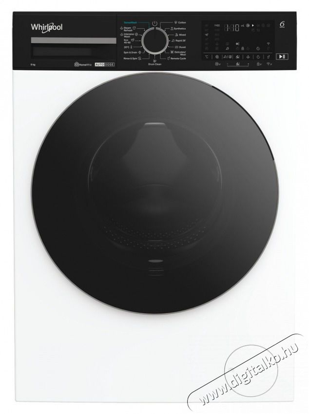 Whirlpool WPM 911W ADS EE el&ouml;lt&ouml;ltős mos&oacute;g&eacute;p H&aacute;ztart&aacute;s / Otthon / K&uuml;lt&eacute;r - Mos&oacute;g&eacute;p / sz&aacute;r&iacute;t&oacute;g&eacute;p - El&ouml;lt&ouml;ltős norm&aacute;l (60cm-ig) mos&oacute;g&eacute;p - 504669