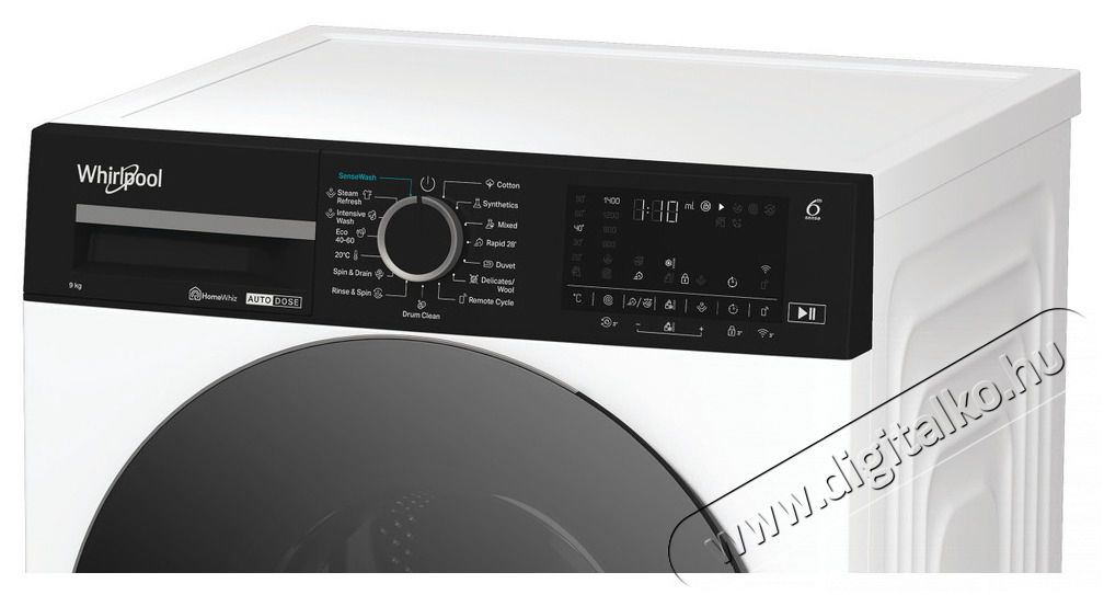 Whirlpool WPM 911W ADS EE el&ouml;lt&ouml;ltős mos&oacute;g&eacute;p H&aacute;ztart&aacute;s / Otthon / K&uuml;lt&eacute;r - Mos&oacute;g&eacute;p / sz&aacute;r&iacute;t&oacute;g&eacute;p - El&ouml;lt&ouml;ltős norm&aacute;l (60cm-ig) mos&oacute;g&eacute;p - 504669
