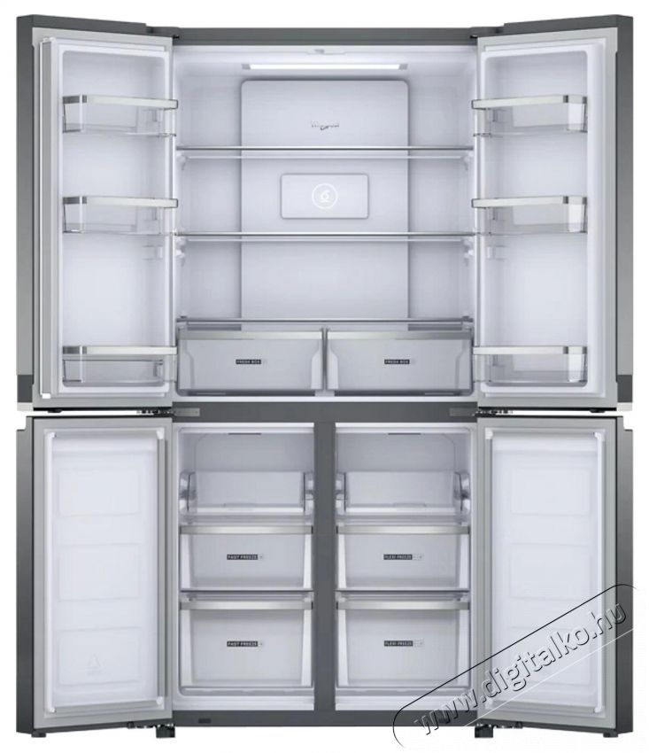 Whirlpool WQ9 B3L EF Side-by-Side hűtőszekr&eacute;ny Konyhai term&eacute;kek - Hűtő, fagyaszt&oacute; (szabadon&aacute;ll&oacute;) - Amerikai t&iacute;pus&uacute; Side By Side hűtő - 502699