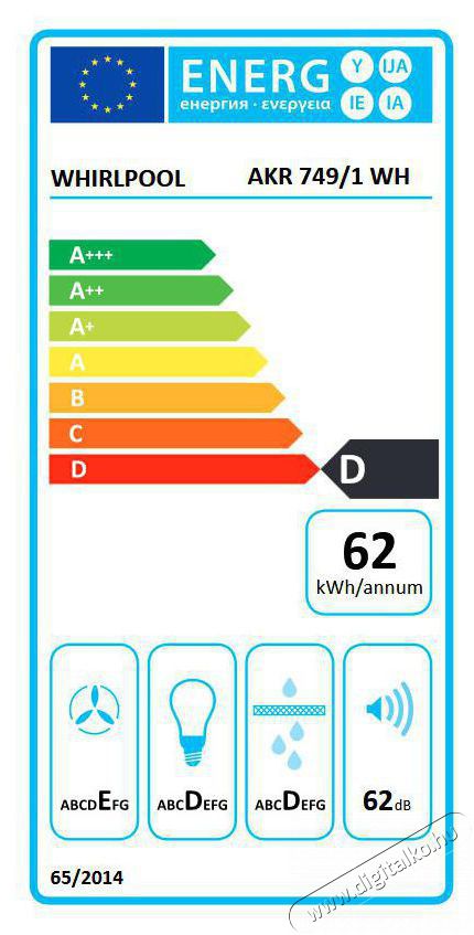 Whirlpool AKR 749/1 WH be&eacute;p&iacute;thető p&aacute;raelsz&iacute;v&oacute; Konyhai term&eacute;kek - P&aacute;raelsz&iacute;v&oacute; - Be&eacute;p&iacute;thető / kih&uacute;zhat&oacute; - 453906