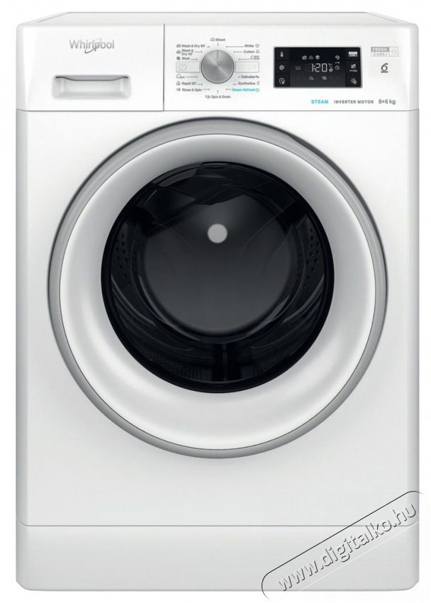 Whirlpool FFWDB 864489 SV EE MOS&Oacute;-SZ&Aacute;R&Iacute;T&Oacute;G&Eacute;P H&aacute;ztart&aacute;s / Otthon / K&uuml;lt&eacute;r - Mos&oacute;g&eacute;p / sz&aacute;r&iacute;t&oacute;g&eacute;p - Mos&oacute;-sz&aacute;r&iacute;t&oacute;g&eacute;p - 505421
