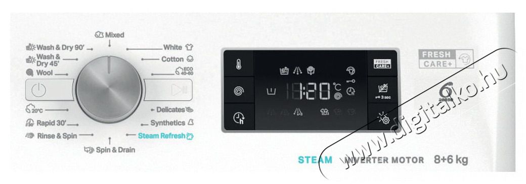Whirlpool FFWDB 864489 SV EE MOS&Oacute;-SZ&Aacute;R&Iacute;T&Oacute;G&Eacute;P H&aacute;ztart&aacute;s / Otthon / K&uuml;lt&eacute;r - Mos&oacute;g&eacute;p / sz&aacute;r&iacute;t&oacute;g&eacute;p - Mos&oacute;-sz&aacute;r&iacute;t&oacute;g&eacute;p - 505421