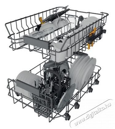 Whirlpool WH3UC10BS7A0X MOSOGAT&Oacute;G&Eacute;P BE&Eacute;P&Iacute;THETŐ 10 TER&Iacute;T&Eacute;K KESKENY Konyhai term&eacute;kek - Mosogat&oacute;g&eacute;p - Keskeny (45cm-ig) be&eacute;p&iacute;thető mosogat&oacute;g&eacute;p - 505344