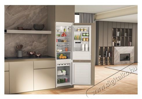 Whirlpool WHC18D011A2 HŰTŐ ALULFAGYASZT&Oacute;S BE&Eacute;P&Iacute;THETŐ Konyhai term&eacute;kek - Hűtő, fagyaszt&oacute; (be&eacute;p&iacute;thető) - Alulfagyaszt&oacute;s kombin&aacute;lt hűtő - 505370