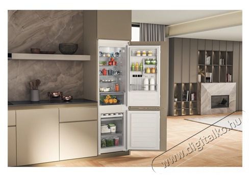 Whirlpool WHC18D021C2 SF HŰTŐ ALULFAGYASZT&Oacute;S BE&Eacute;P&Iacute;THETŐ Konyhai term&eacute;kek - Hűtő, fagyaszt&oacute; (be&eacute;p&iacute;thető) - Alulfagyaszt&oacute;s kombin&aacute;lt hűtő - 505366