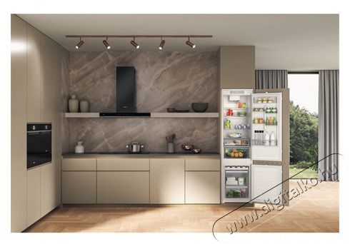 Whirlpool WHC20D013D1 HŰTŐ ALULFAGYASZT&Oacute;S BE&Eacute;P&Iacute;THETŐ Konyhai term&eacute;kek - Hűtő, fagyaszt&oacute; (be&eacute;p&iacute;thető) - Alulfagyaszt&oacute;s kombin&aacute;lt hűtő - 505368