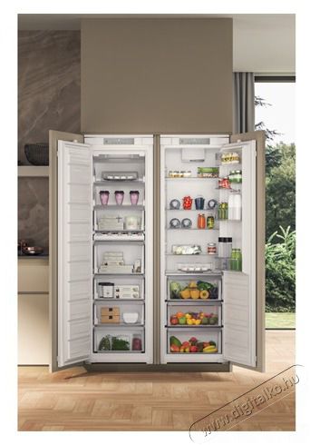 Whirlpool WHSD18F013D1 FAGYASZT&Oacute;SZEKR&Eacute;NY BE&Eacute;P&Iacute;THETŐ 8 REKESZ Konyhai term&eacute;kek - Hűtő, fagyaszt&oacute; (be&eacute;p&iacute;thető) - Alulfagyaszt&oacute;s kombin&aacute;lt hűtő - 505365