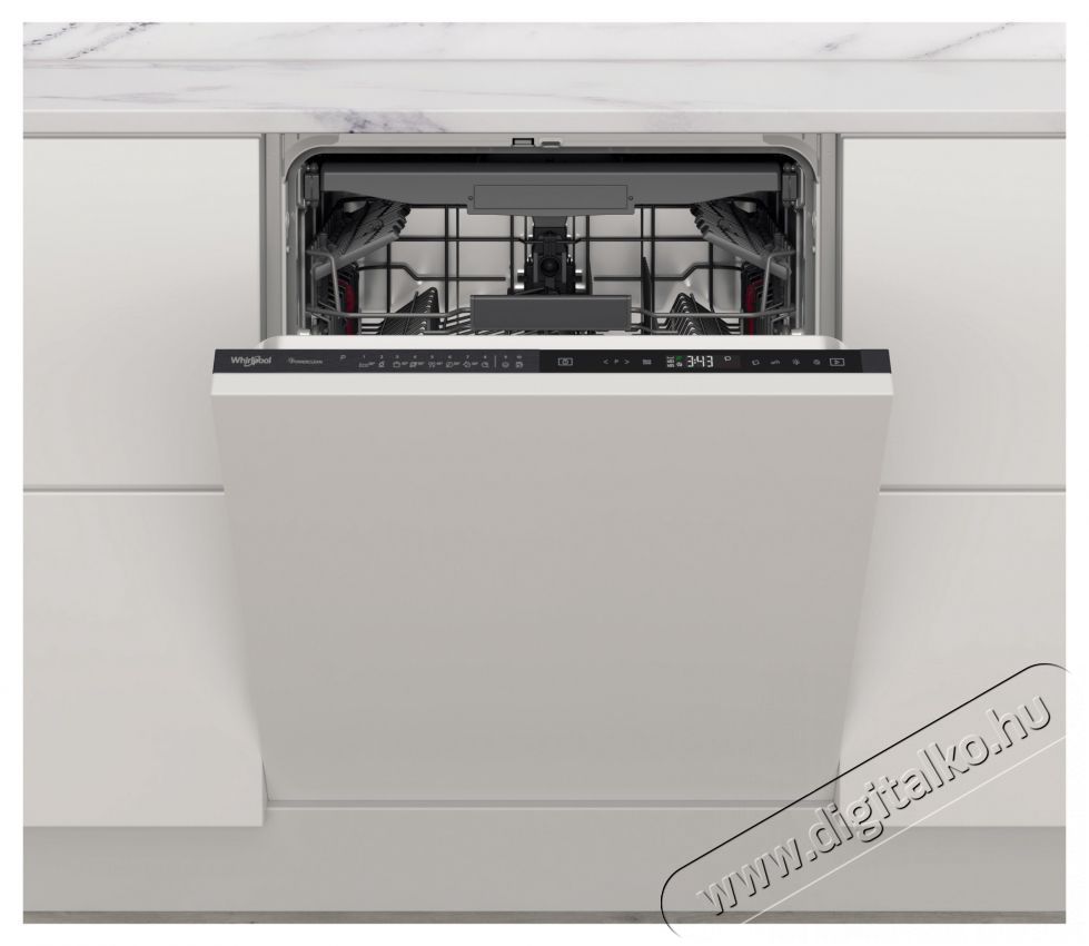 Whirlpool WIP 4T233 PFEG B Konyhai term&eacute;kek - Mosogat&oacute;g&eacute;p - Norm&aacute;l (60cm) be&eacute;p&iacute;thető mosogat&oacute;g&eacute;p - 504655