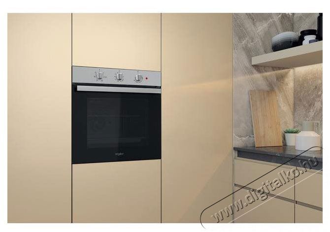 Whirlpool OMR35HR0X Konyhai term&eacute;kek - S&uuml;tő-főzőlap, tűzhely (be&eacute;p&iacute;thető) - S&uuml;tő (be&eacute;p&iacute;thető) - 509833