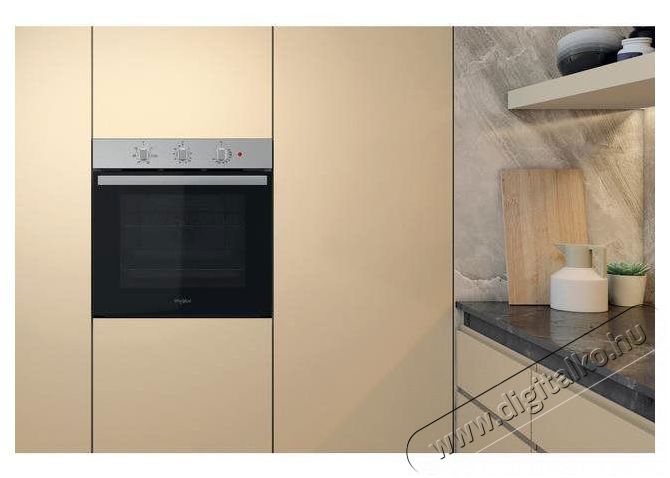 Whirlpool OMR35HR0X Konyhai term&eacute;kek - S&uuml;tő-főzőlap, tűzhely (be&eacute;p&iacute;thető) - S&uuml;tő (be&eacute;p&iacute;thető) - 509833