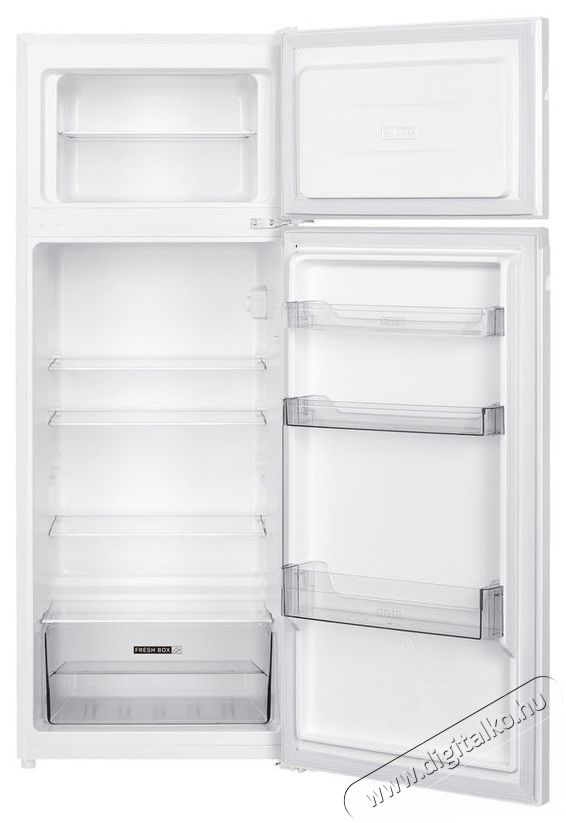 Whirlpool W55T0 412W Szabadon&aacute;ll&oacute; fel&uuml;lfagyaszt&oacute;s kombin&aacute;lt hűtő Konyhai term&eacute;kek - Hűtő, fagyaszt&oacute; (szabadon&aacute;ll&oacute;) - Fel&uuml;lfagyaszt&oacute;s kombin&aacute;lt hűtő - 528321