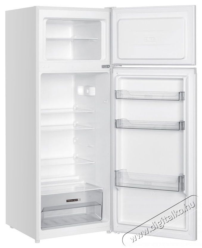 Whirlpool W55T0 412W Szabadon&aacute;ll&oacute; fel&uuml;lfagyaszt&oacute;s kombin&aacute;lt hűtő Konyhai term&eacute;kek - Hűtő, fagyaszt&oacute; (szabadon&aacute;ll&oacute;) - Fel&uuml;lfagyaszt&oacute;s kombin&aacute;lt hűtő - 528321