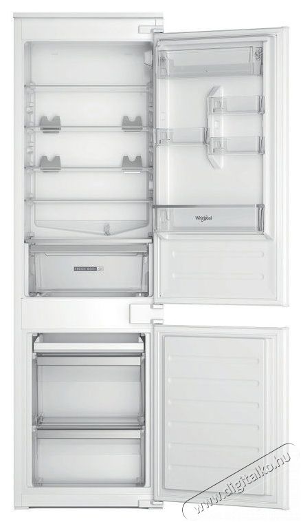 Whirlpool WHC18D031C1 Be&eacute;p&iacute;thető alulfagyaszt&oacute;s kombin&aacute;lt hűtő Konyhai term&eacute;kek - Hűtő, fagyaszt&oacute; (be&eacute;p&iacute;thető) - Alulfagyaszt&oacute;s kombin&aacute;lt hűtő - 528317