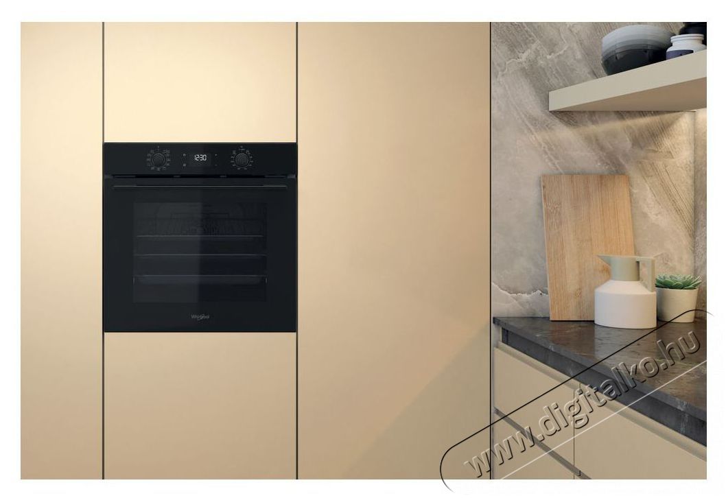 Whirlpool OMK58RU0B Konyhai term&eacute;kek - S&uuml;tő-főzőlap, tűzhely (be&eacute;p&iacute;thető) - S&uuml;tő (be&eacute;p&iacute;thető) - 503290