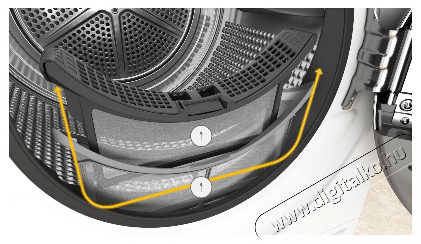 Whirlpool FreshCare+ FFTM119X2BYEE Hőszivatty&uacute;s sz&aacute;r&iacute;t&oacute;g&eacute;p, 9 kg, B energiaoszt&aacute;ly, &Ouml;ntiszt&iacute;t&oacute; szűrő, Inverteres motor, 6th Sense technol&oacute;gia, Digit&aacute;lis kijelző, Feh&eacute;r/Fekete H&aacute;ztart&aacute;s / Otthon / K&uuml;lt&eacute;r - Mos&oacute;g&eacute;p / sz&aacute;r&iacute;t&oacute;g&eacute;p - Sz&aacute;r&iacute;t&oacute;g&eacute;p - 537541