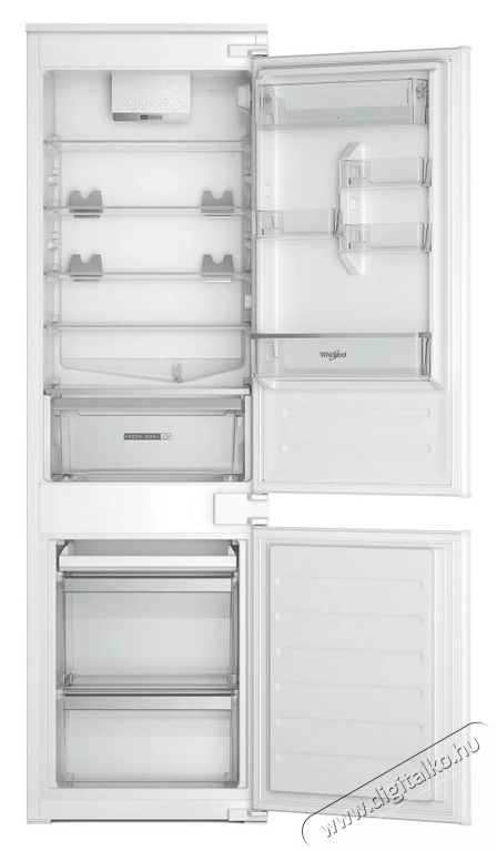 Whirlpool WHC18D011C2 HŰTŐ ALULFAGYASZT&Oacute;S BE&Eacute;P&Iacute;THETŐ Konyhai term&eacute;kek - Hűtő, fagyaszt&oacute; (be&eacute;p&iacute;thető) - Alulfagyaszt&oacute;s kombin&aacute;lt hűtő - 505369