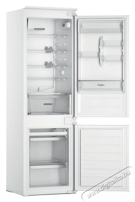 Whirlpool WHC18D011C2 HŰTŐ ALULFAGYASZT&Oacute;S BE&Eacute;P&Iacute;THETŐ Konyhai term&eacute;kek - Hűtő, fagyaszt&oacute; (be&eacute;p&iacute;thető) - Alulfagyaszt&oacute;s kombin&aacute;lt hűtő - 505369