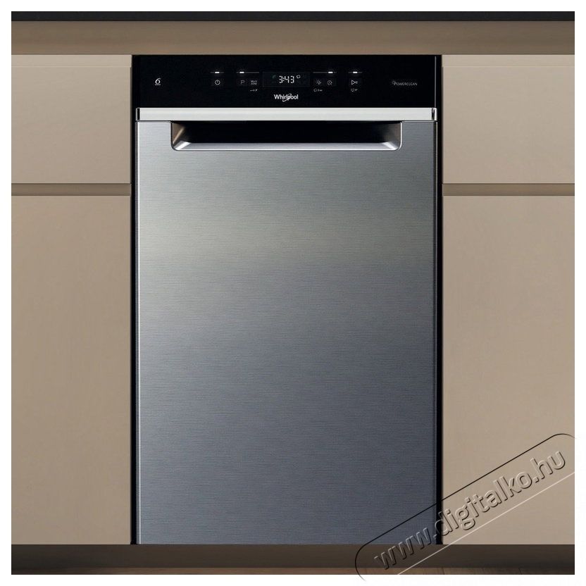 Whirlpool WH3UC10BS7A0X MOSOGAT&Oacute;G&Eacute;P BE&Eacute;P&Iacute;THETŐ 10 TER&Iacute;T&Eacute;K KESKENY Konyhai term&eacute;kek - Mosogat&oacute;g&eacute;p - Keskeny (45cm-ig) be&eacute;p&iacute;thető mosogat&oacute;g&eacute;p - 505344