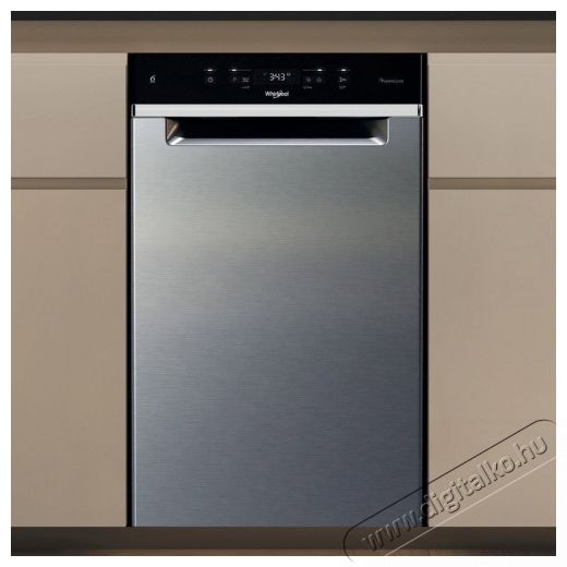 Whirlpool WH3UC10BS7A0X MOSOGAT&Oacute;G&Eacute;P BE&Eacute;P&Iacute;THETŐ 10 TER&Iacute;T&Eacute;K KESKENY Konyhai term&eacute;kek - Mosogat&oacute;g&eacute;p - Keskeny (45cm-ig) be&eacute;p&iacute;thető mosogat&oacute;g&eacute;p - 505344