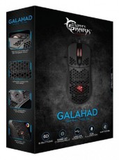 White Shark GALAHAD GM-5007B 6400 dpi fekete gamer eg&eacute;r Iroda &eacute;s sz&aacute;m&iacute;t&aacute;stechnika - Eg&eacute;r - Vezet&eacute;kes eg&eacute;r - 403894