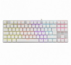 White Shark COMMANDOS GK-2106W/BL-HU feh&eacute;r mechanikus magyar (blue switch) gamer billentyűzet Iroda &eacute;s sz&aacute;m&iacute;t&aacute;stechnika - Billentyűzet / billentyűzet szett - Vezet&eacute;kes - 455877