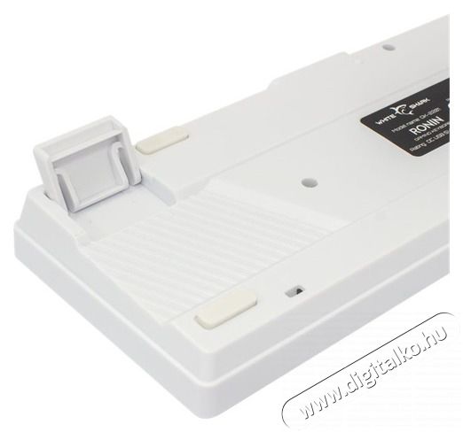 White Shark GK-2201W-US RONIN-W feh&eacute;r membr&aacute;n gamer billentyűzet Iroda &eacute;s sz&aacute;m&iacute;t&aacute;stechnika - Billentyűzet / billentyűzet szett - Vezet&eacute;kes - 456609