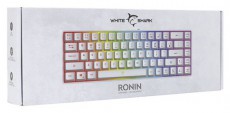 White Shark GK-2201W-US RONIN-W feh&eacute;r membr&aacute;n gamer billentyűzet Iroda &eacute;s sz&aacute;m&iacute;t&aacute;stechnika - Billentyűzet / billentyűzet szett - Vezet&eacute;kes - 456609
