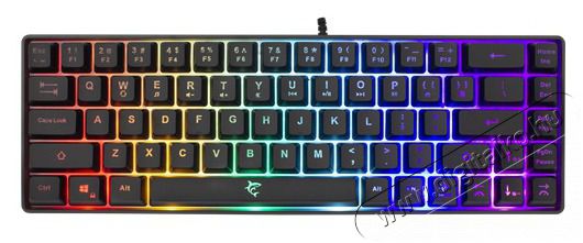 White Shark GK-2201B-HU RONIN-B fekete gamer billentyűzet Iroda &eacute;s sz&aacute;m&iacute;t&aacute;stechnika - Billentyűzet / billentyűzet szett - Vezet&eacute;kes - 459088
