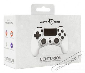 WHITESHARK CENTURION GPW-4006 PS3(vezet&eacute;k)/PS4/ Digit&aacute;lis bluetooth Gamepad Iroda &eacute;s sz&aacute;m&iacute;t&aacute;stechnika - J&aacute;t&eacute;k konzol - Kieg&eacute;sz&iacute;tő - 480415