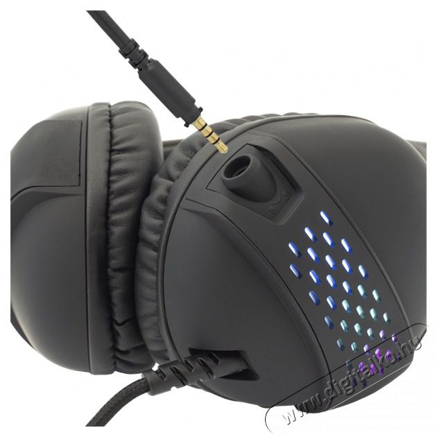 White Shark OX/RGB GH-2140 fekete gamer fejhallgat&oacute; Audio-Video / Hifi / Multim&eacute;dia - F&uuml;l &eacute;s Fejhallgat&oacute;k - Fejhallgat&oacute; mikrofonnal / headset - 485505