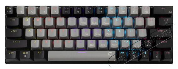 White Shark GK-002713V2-G-B/R-HU Wakizashi 2 HUN sz&uuml;rke-fekete (red switch) gamer billentyűzet Iroda &eacute;s sz&aacute;m&iacute;t&aacute;stechnika - Billentyűzet / billentyűzet szett - Vezet&eacute;kes - 507089